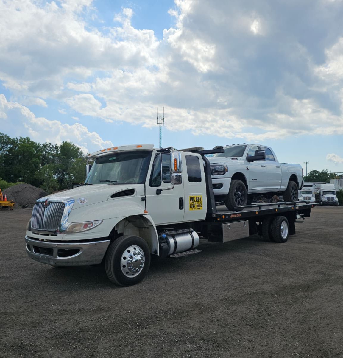 sell junk car for cash pickup service with tow truck in Central Florida